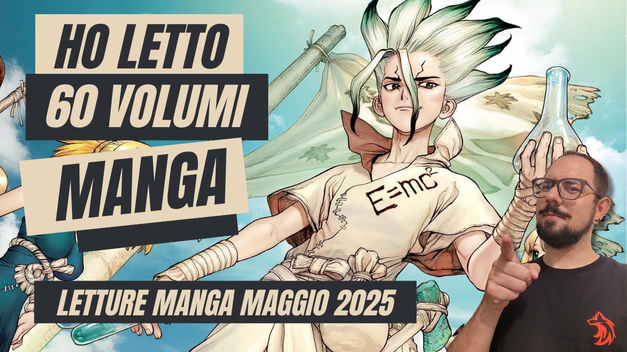 LETTURE MANGA FANTASTICHE MAGGIO 2025 - Tutti i Fumetti Letti del Mese! 60 Volumi!