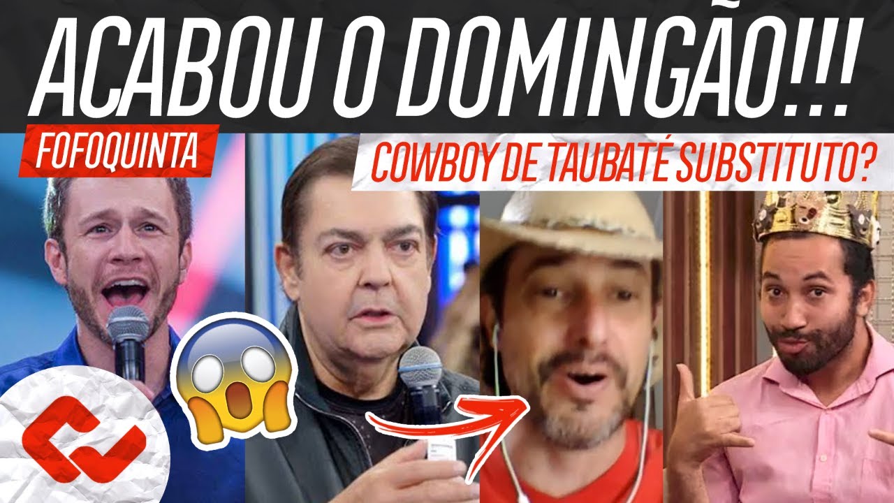 FAUST&Atilde;O FORA! TIAGO E MION DENTRO! DOMING&Atilde;O DO COWBOY??? #CWLive #Fofoquinta