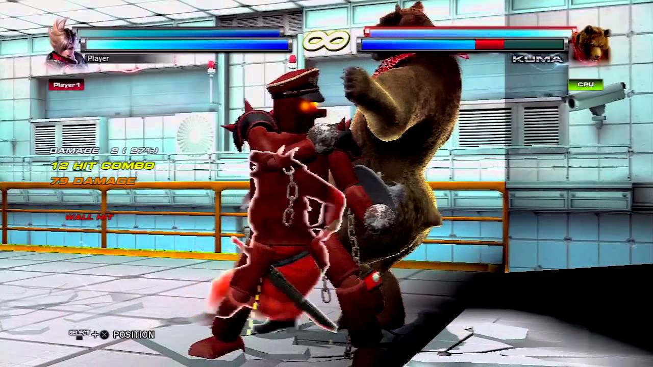 TTT2 Mokujin Combo Video - 