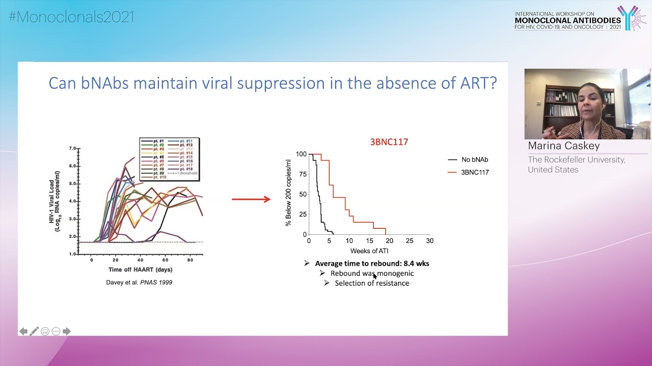 Monoclonal Antibodies for Treatment in HIV - Marina Caskey, MD