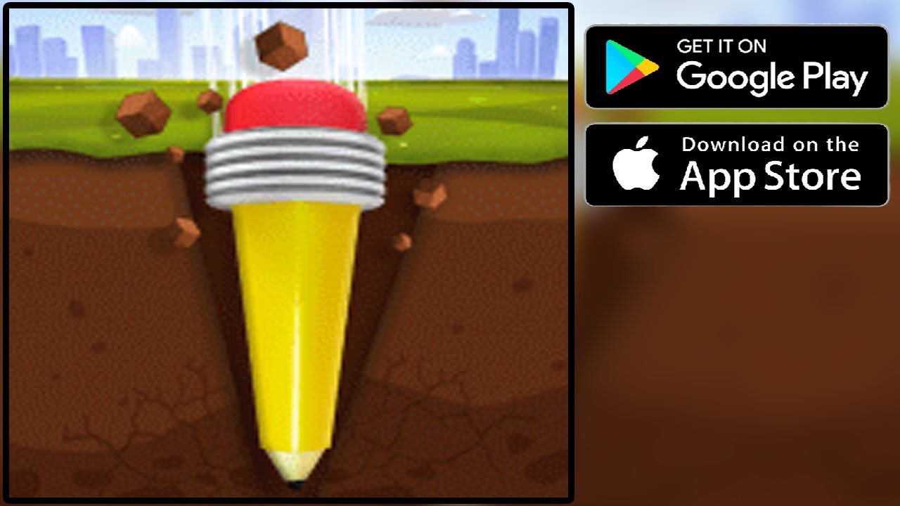 Best Fun Excavation Game Mobile Pen Dig Android ios Gameplay