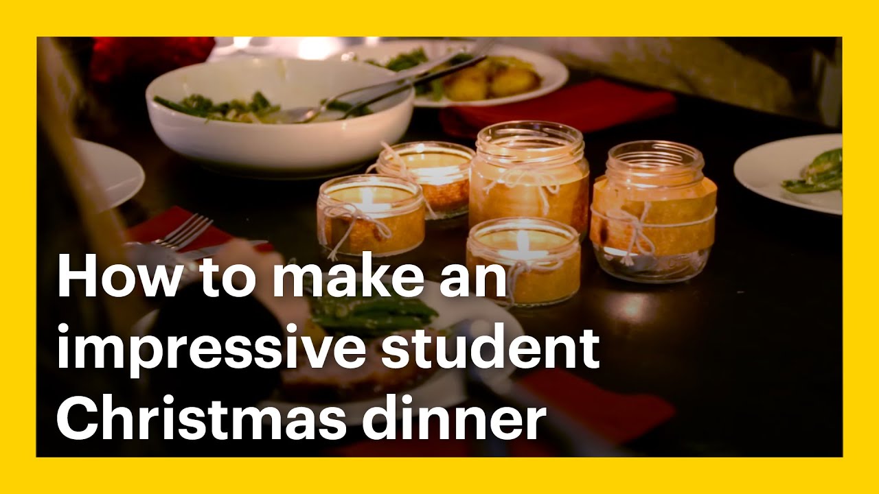 How to make an impressive student Christmas dinner