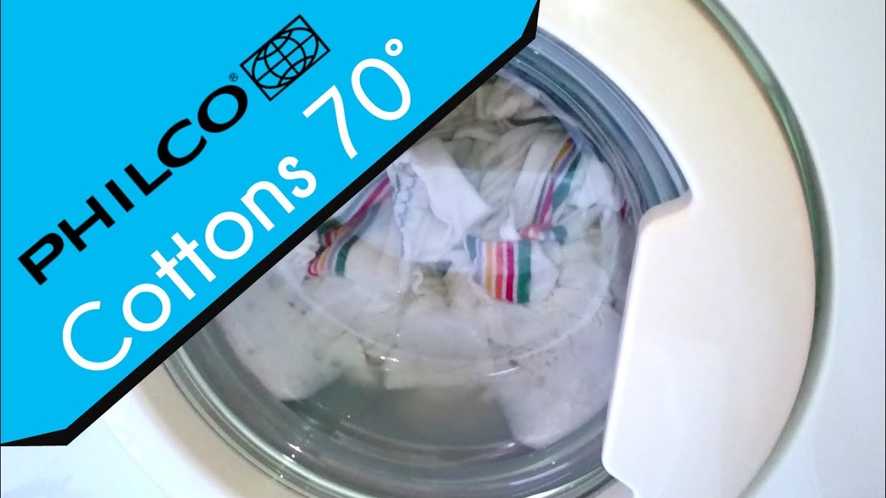 PHILCO washing machine - Cottons 70°