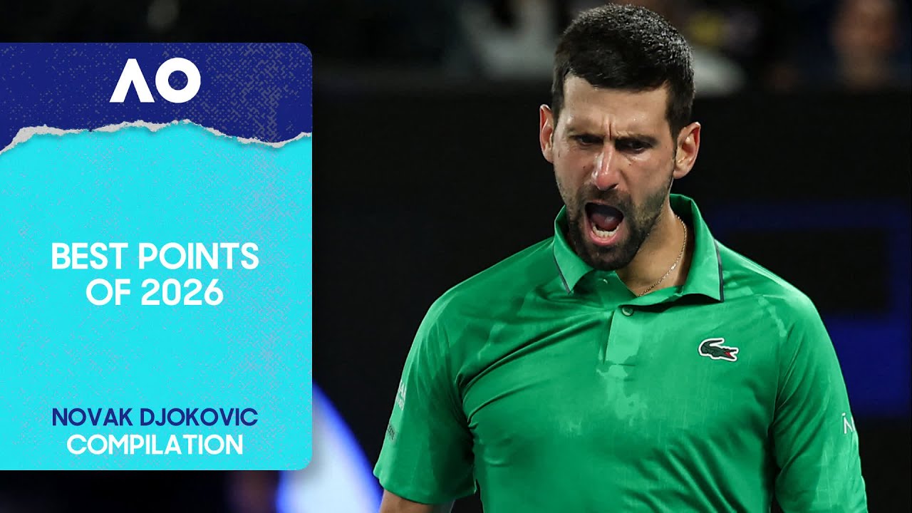 Novak Djokovic | Best Points | Australian Open 2026