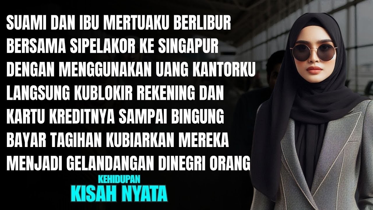 SUAMI MERTUA DAN PELAKOR LIBURAN KE SINGAPURA KUBLOKIR ATM DAN PHK SUAMI-BIAR HIDUP MISKIN MENDERITA