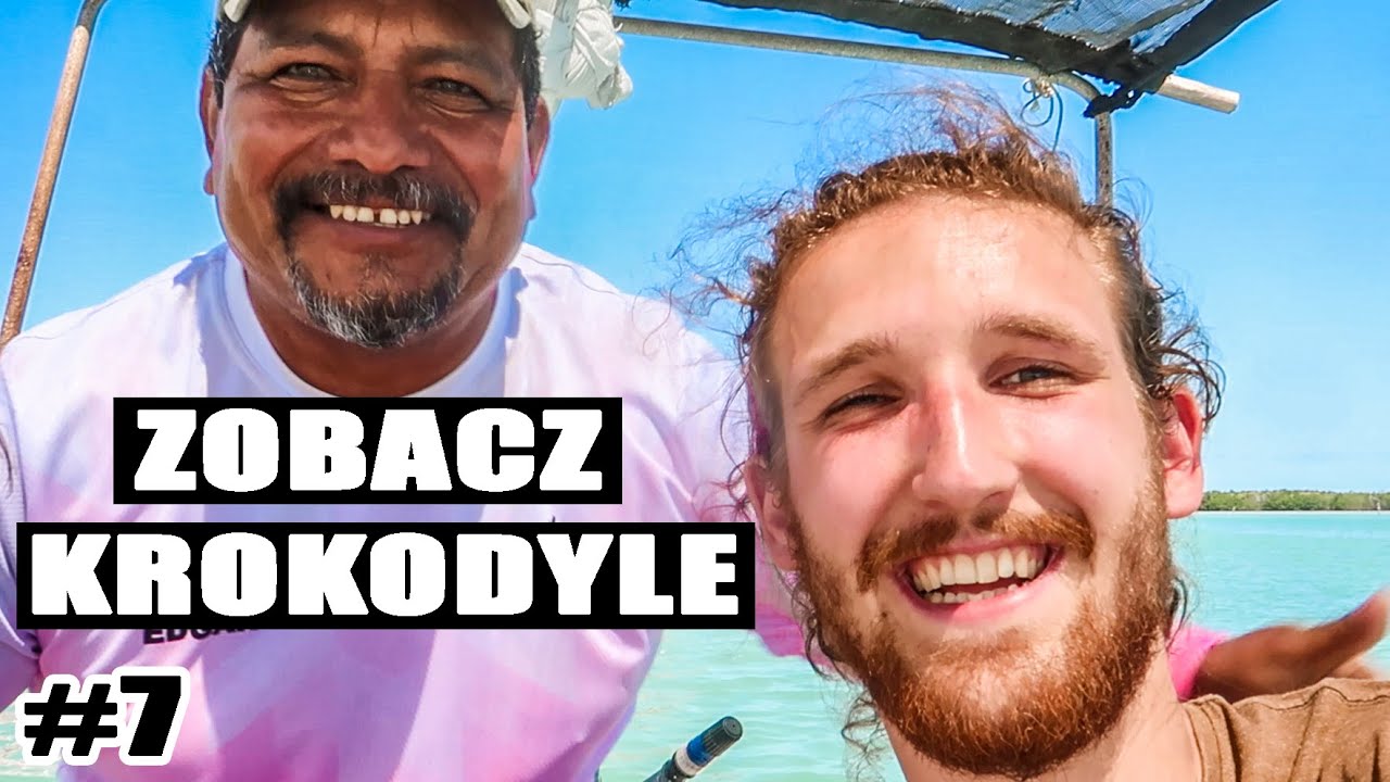 Dzika laguna i krokodyle - Rio Lagartos i Los Coloradas