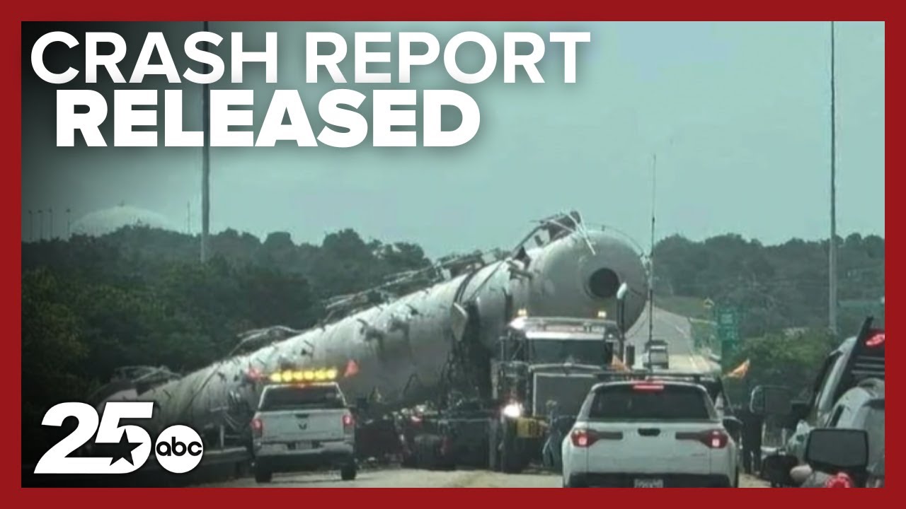 TxDOT releases crash report of deadly oversized load collision on Highway 36