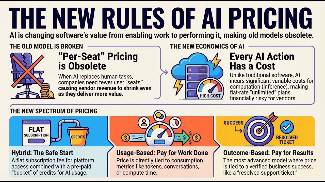 [AI Econ 7] The New Rules of AI Pricing: How AI Changes Business Models
