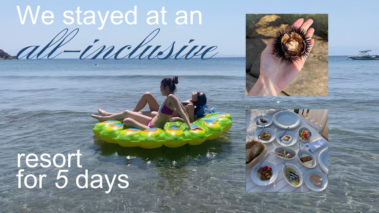 5 days at the best all inclusive resort VLOG | Club Marvy in Izmir Turkey, catching sea urchin