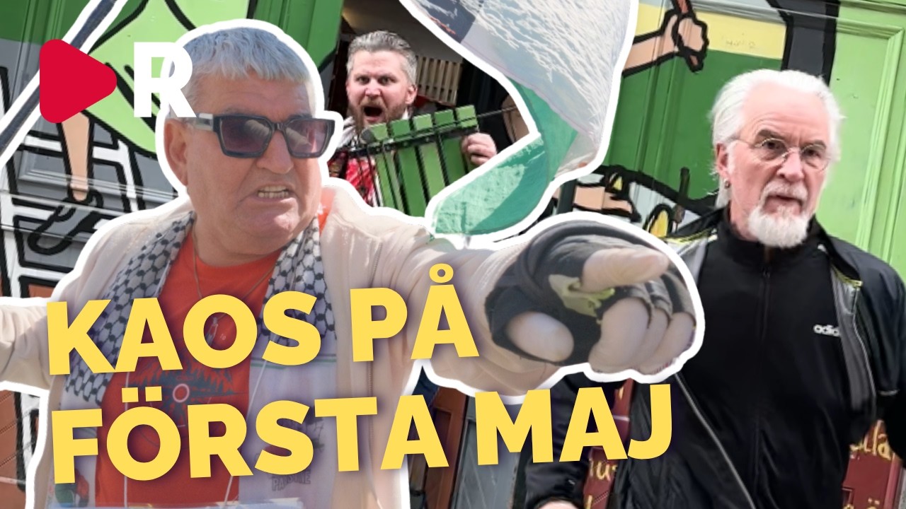 Christian Peterson bes&ouml;ker Afa-n&auml;stet p&aring; F&ouml;rsta maj