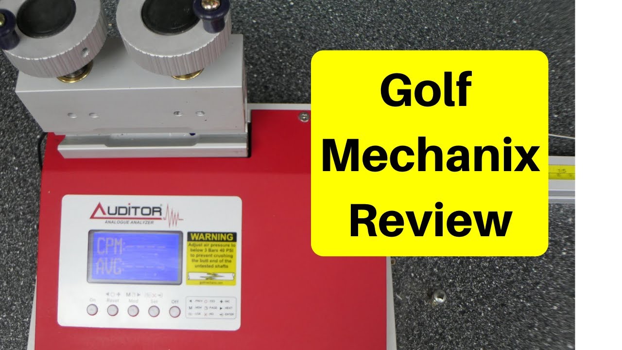 Golf Mechanix Auditor Frequency Machine