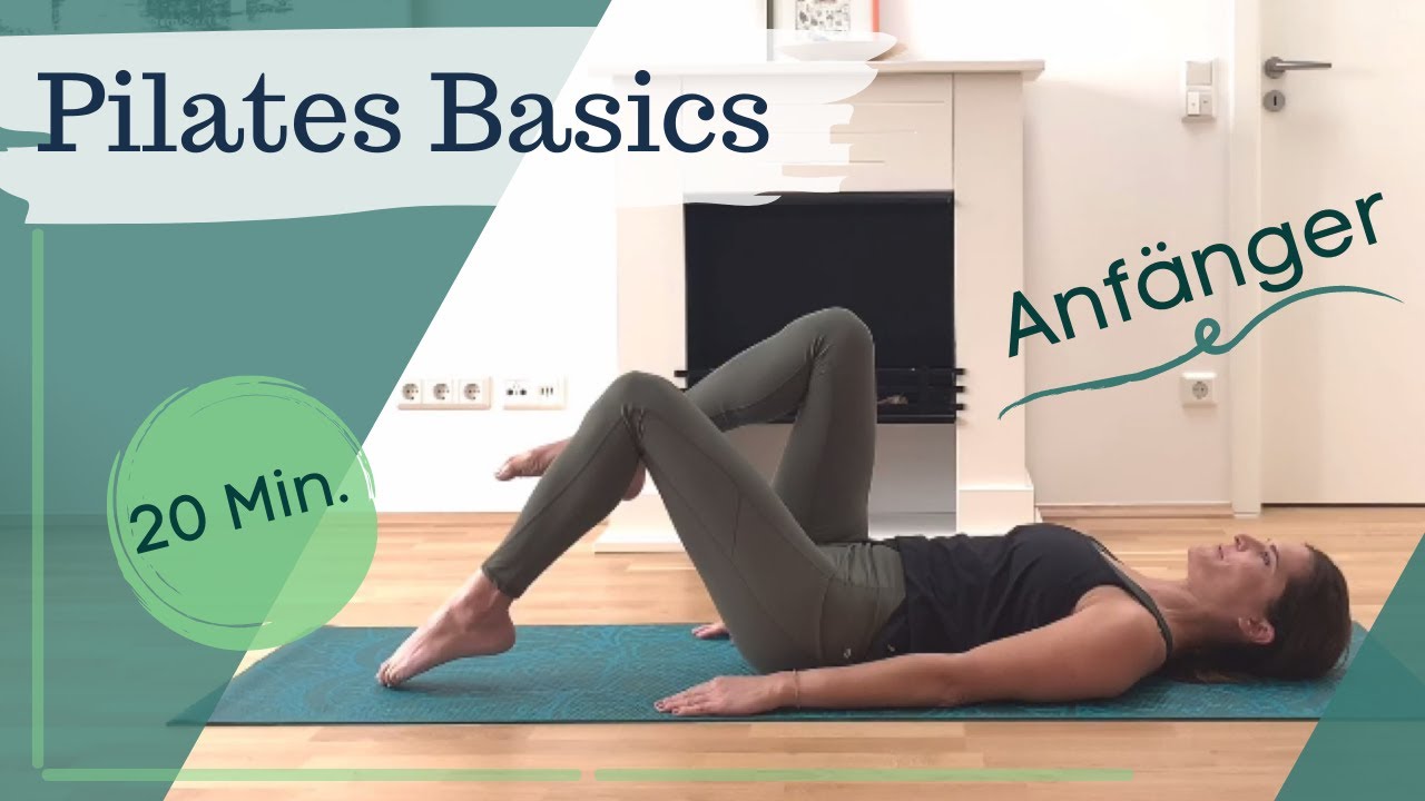 Pilates für Anfänger |  Lockdown Ganzkörper Workout zum Abnehmen 20 Min [Deutsch]