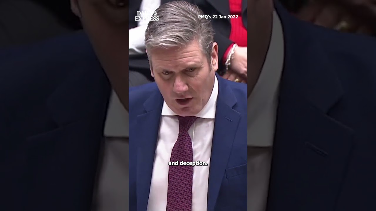 Keir Starmer furiously called for Johnson's resignation, four years later the tables have turned 👀