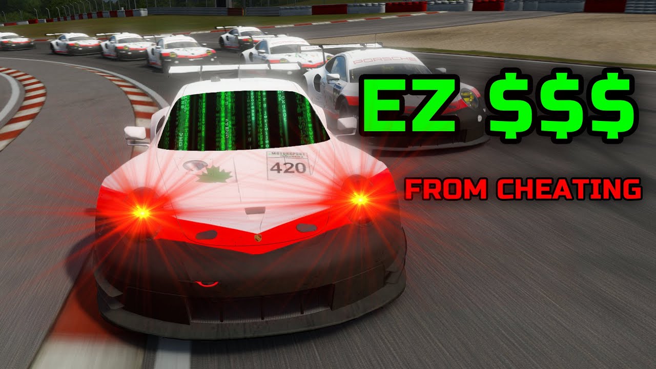 Я мошенничал в Pro Racing E-sports... и мне удалось избежать наказания