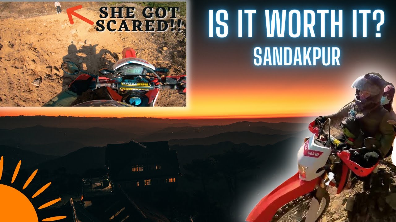 Sandakpur on bike | The most difficult trail | TRAVELING EAST 3636m