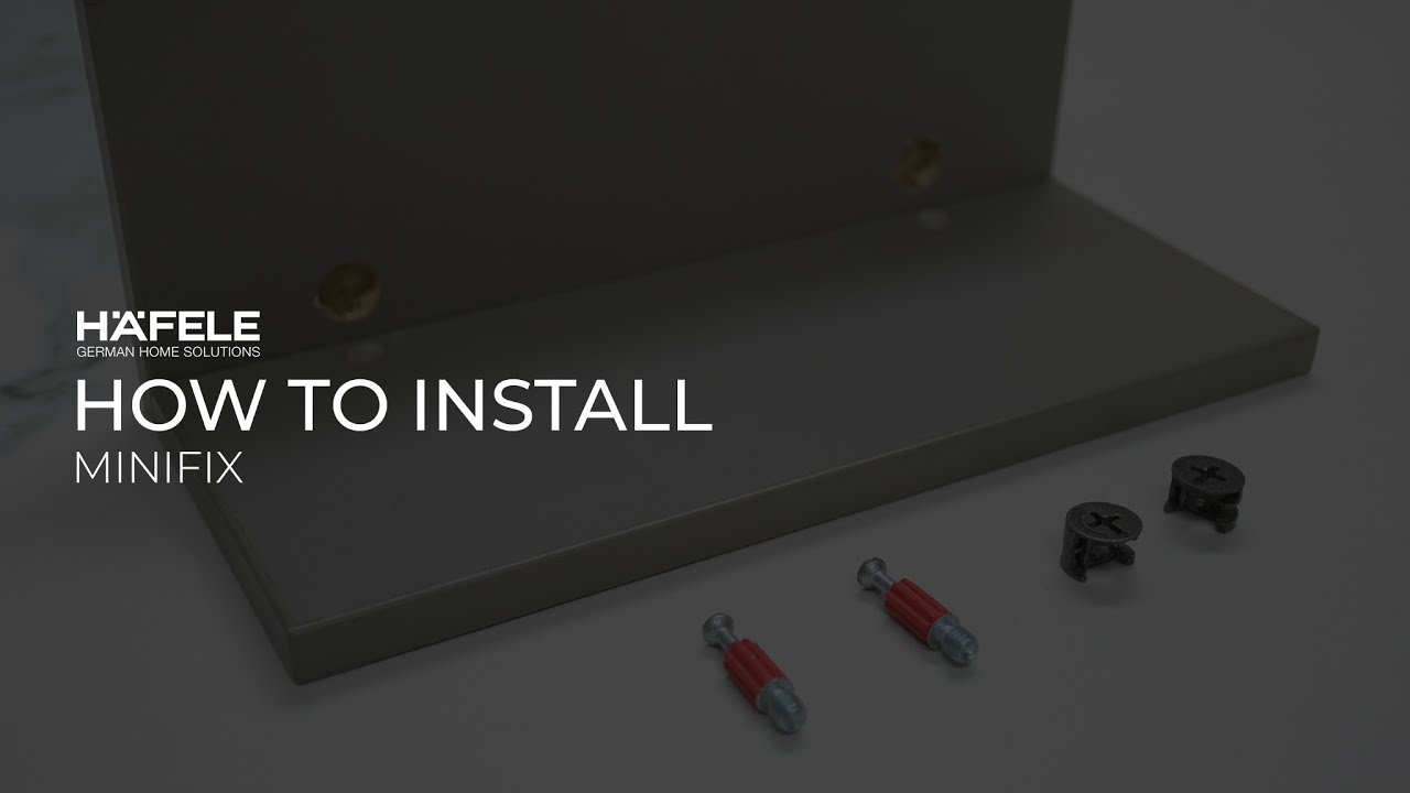 HOW TO INSTALL MINIFIX