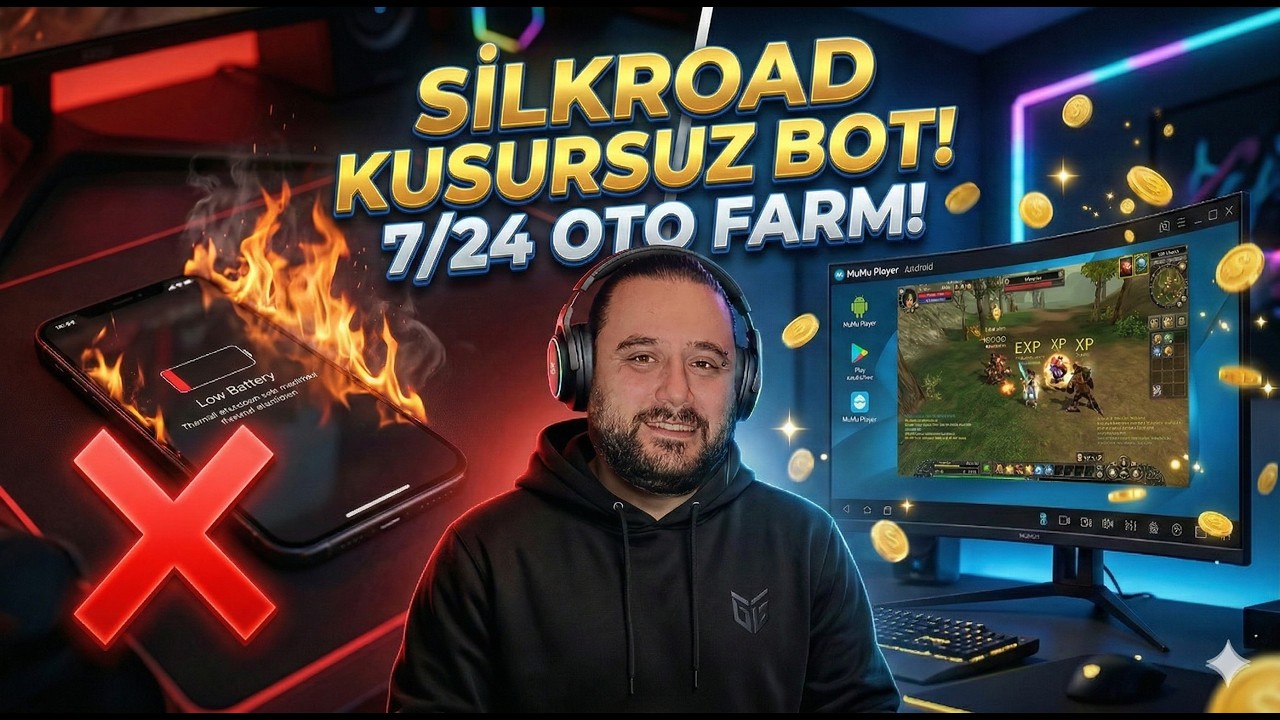 Silkroad Origin Türkiye PC'de Kasmadan Oynama ve Kusursuz BOT Ayarları (MuMu Player) #silkroadorigin