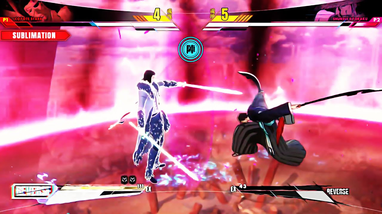 King of Games! Starrk Vs Shunsui! Bleach Rebirth of Souls
