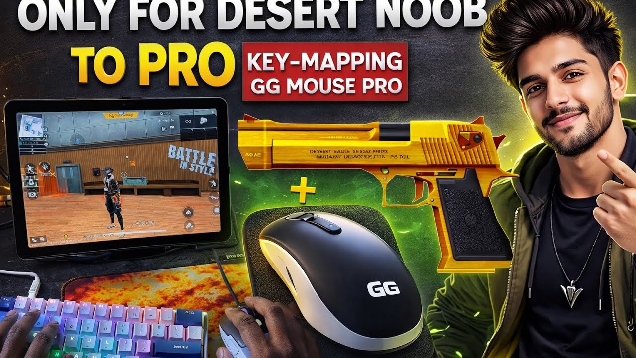 GG Mouse Pro best-Key-Mapping#gaming#freefire#ggmousepro