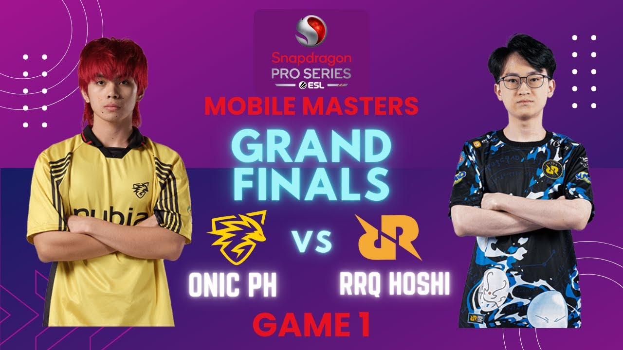 ONIC PH против RRQ Hoshi, игра 1 | Гранд-финал | Snapdragon Pro Series ESL Mobile Masters
