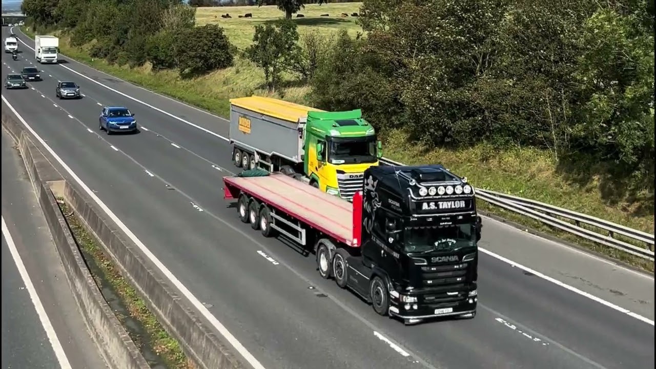 Uk truck spotting M6 #119