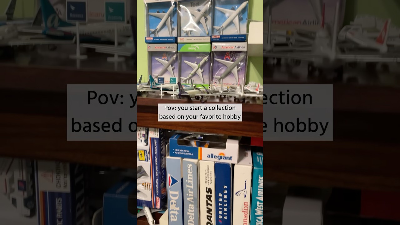 It&rsquo;s not an addiction it&rsquo;s a hobby 😅 #airplane #collection #aviation #plane #aviationlovers #fyp