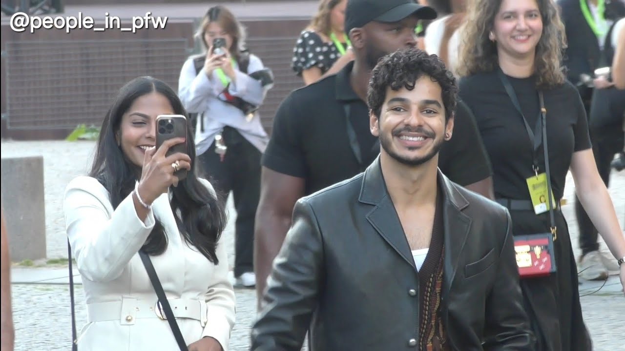 Ishaan Khatter - Louis Vuitton Menswear Spring/Summer 2026 fashion show in Paris - 24.06.2025