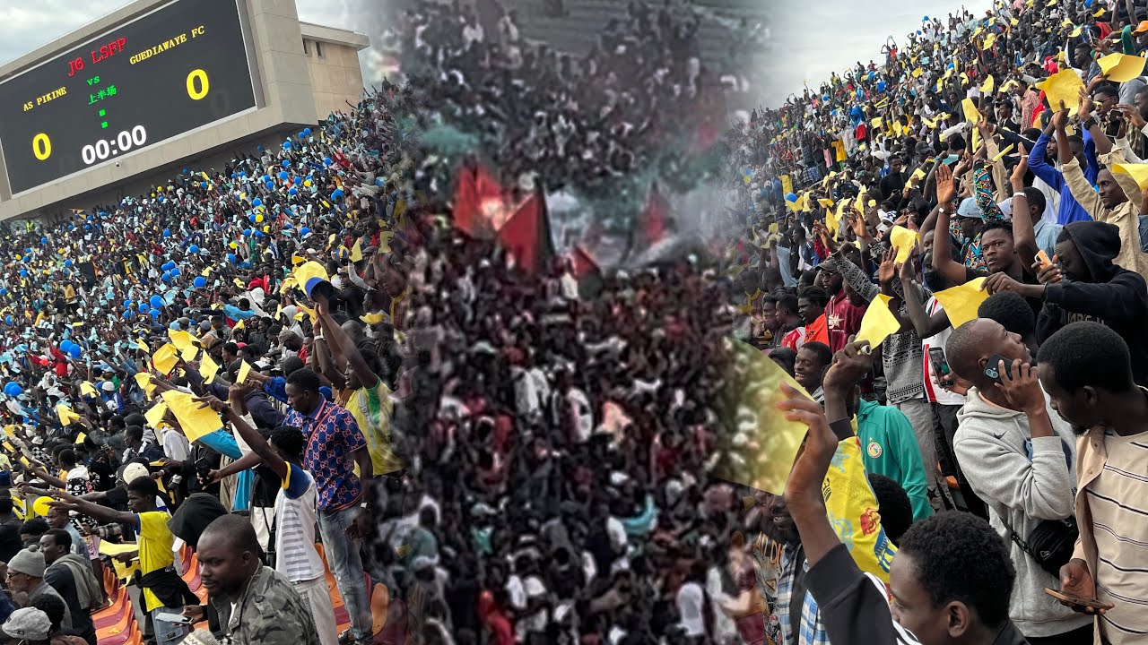 As Pikine vs Guediawaye Fc,Ambiance de folie🔥🔥🔥 des supporters de GFC 