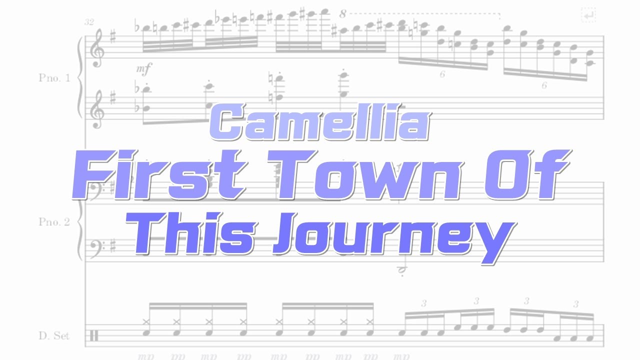 이제는 카멜리아 까지..Camellia-First Town Of This Journey Piano&Drum Cover