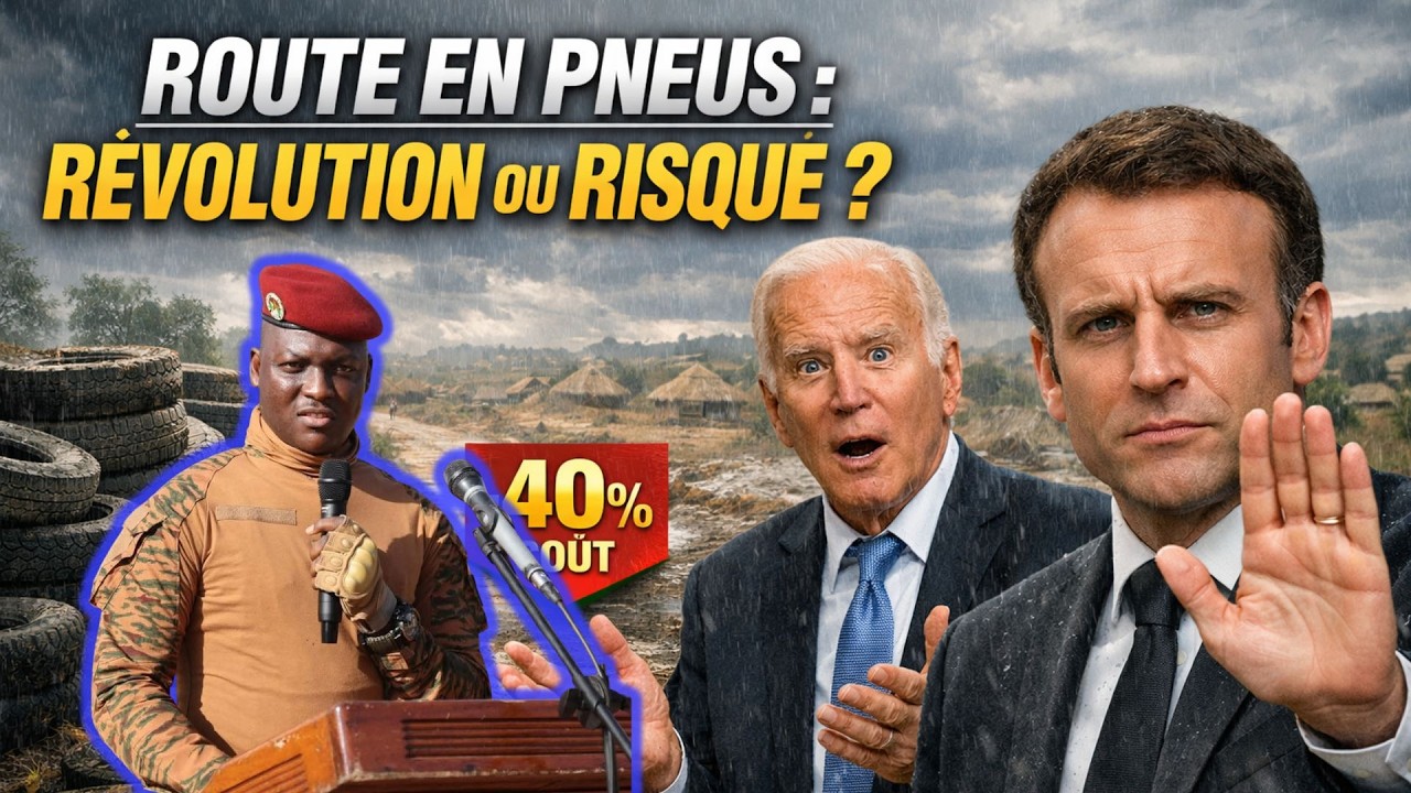 Ibrahim Traoré choque l’Afrique : 10 000 pneus, −40 % de coûts et zéro milliards étrangers