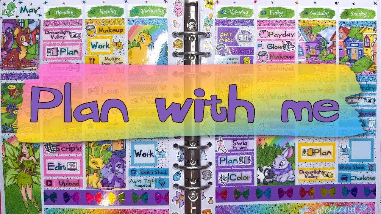 Планируйте вместе со мной Neopets с @scribbleprintsco @plannahannah @carleaplans