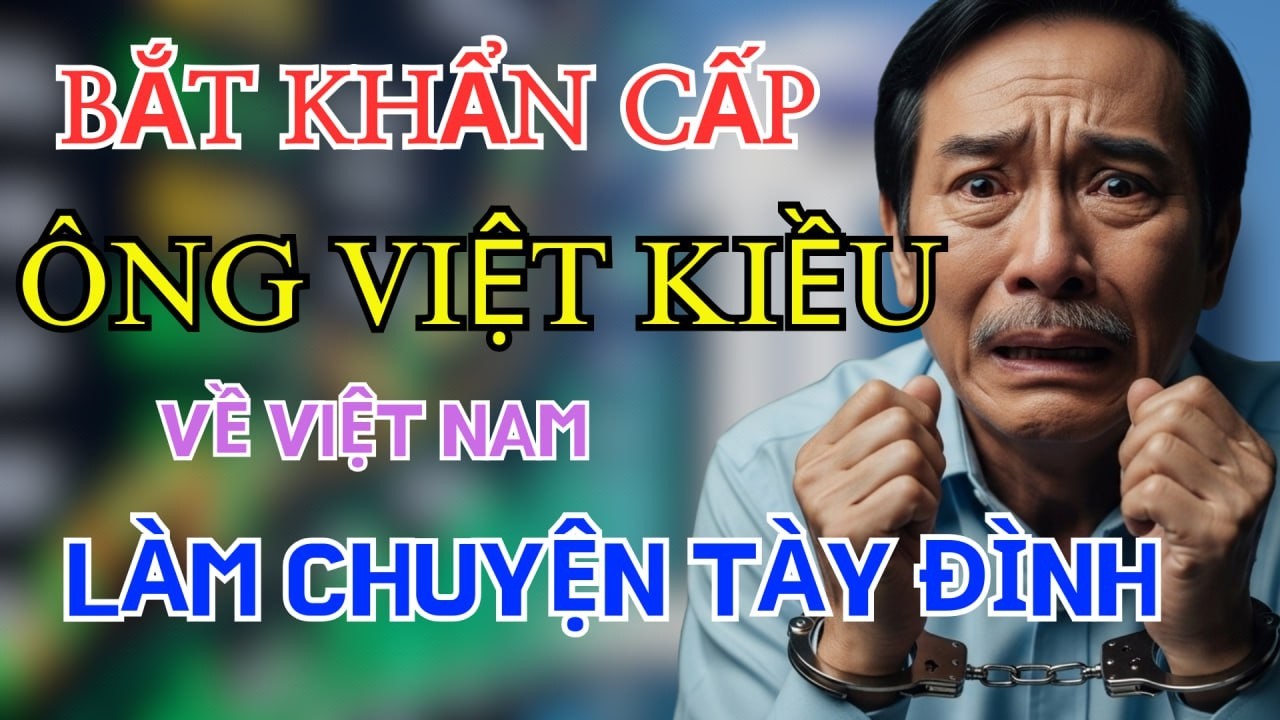 BẮT KHẨN CẤP ÔNG VIỆT KIỀU VỀ VIỆT NAM LÀM CHUYỆN TÀY ĐÌNH NÀY ! #VIỆTKIỀUMỸ