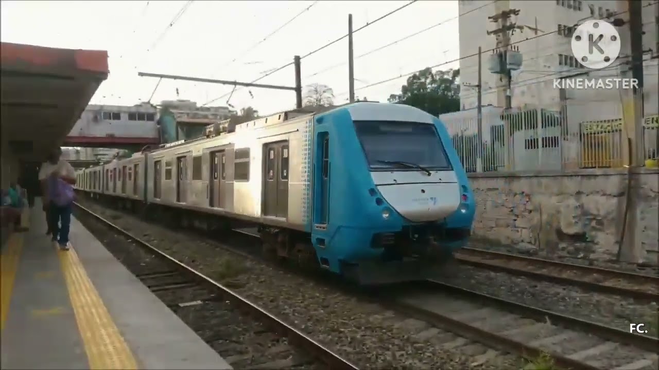 Trens alstom brasileira série 200 4000 5000 e 9000