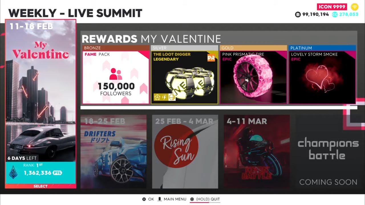 THE CREW2|MY VALENTINE|PLATINUM GUIDE,SUMMIT & GAMEPLAY