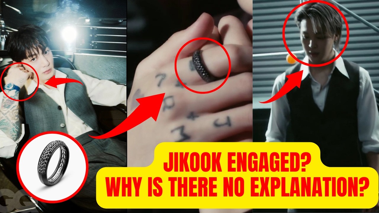 АРМИ в шоке! 😳 Чонгук носит кольцо с именем Чимина — помолвлены ли они?! 💍