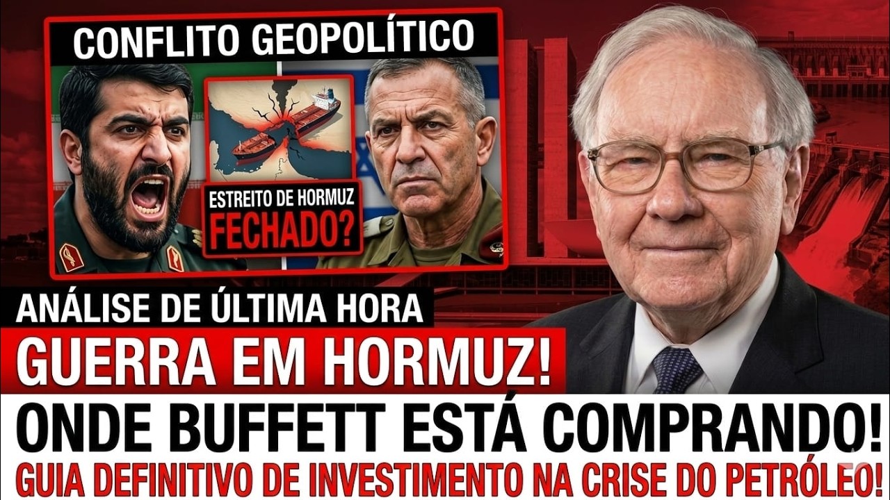Guerra em Ormuz: Onde Buffett Investiria Durante uma Crise de Suprimento de Petróleo