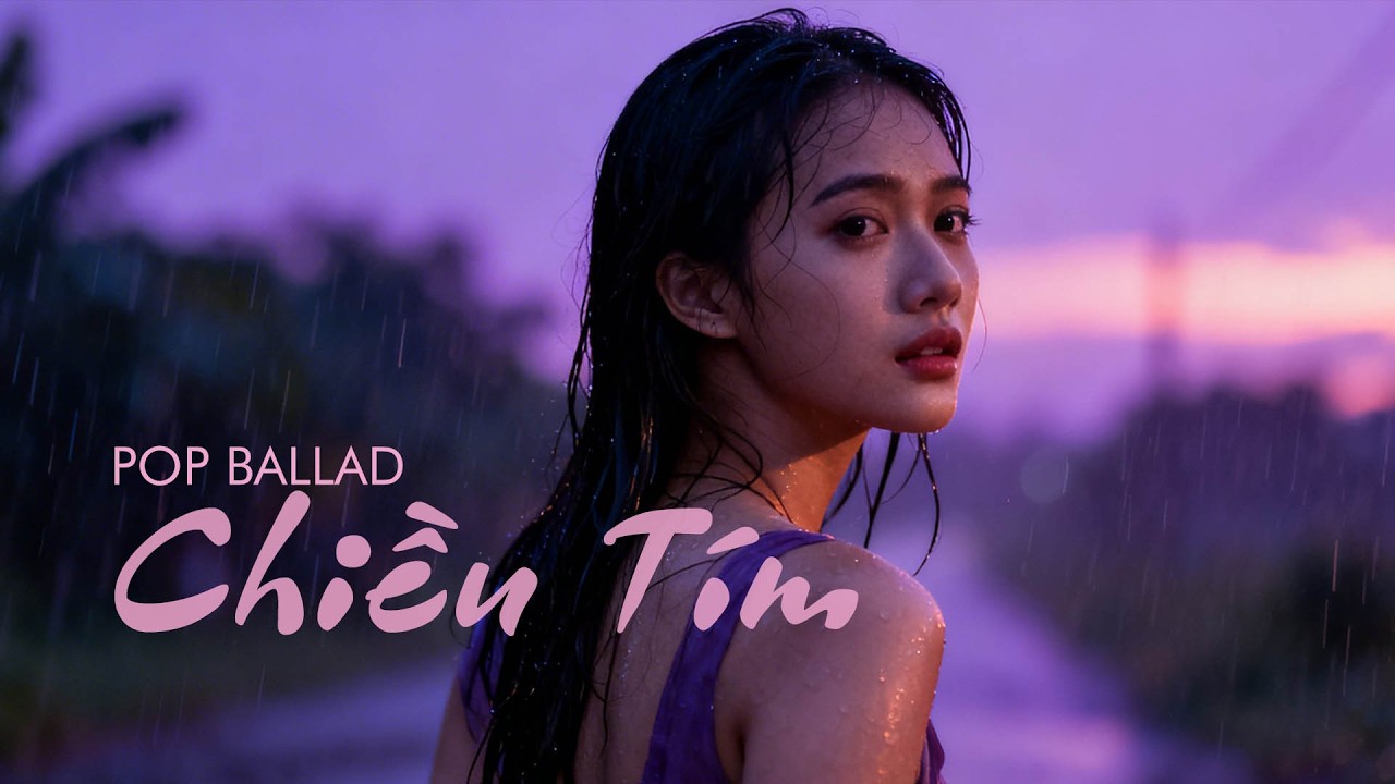 Chiều tím rơi... tim em trôi theo mây tím, nỗi nhớ không thể níu giữ #ChieuTim #NhacBallad
