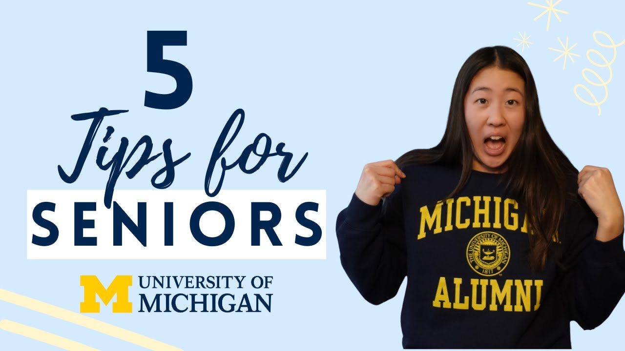 5 Tips for SENIORS