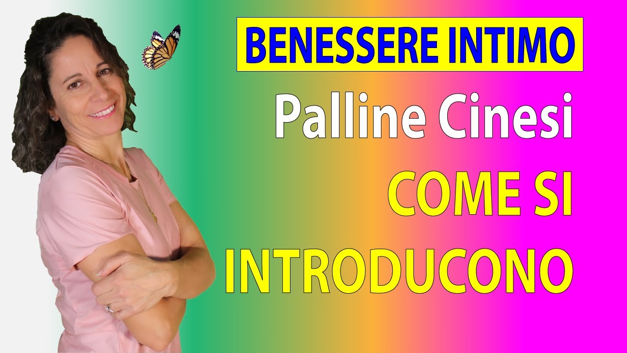 Questo è il modo corretto per introdurre le palline cinesi per il #pavimentopelvico