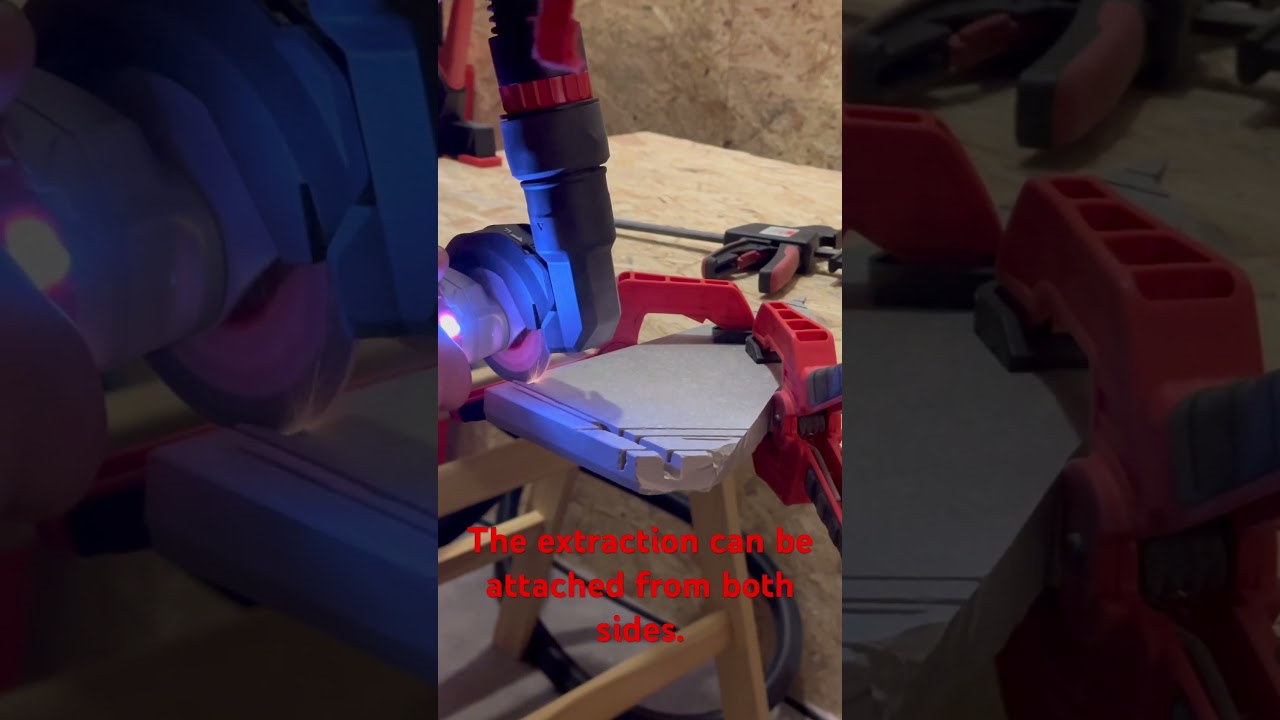 🔥 Flex Cordless Angle Grinder &ndash; Dust Extraction Test! 🔥