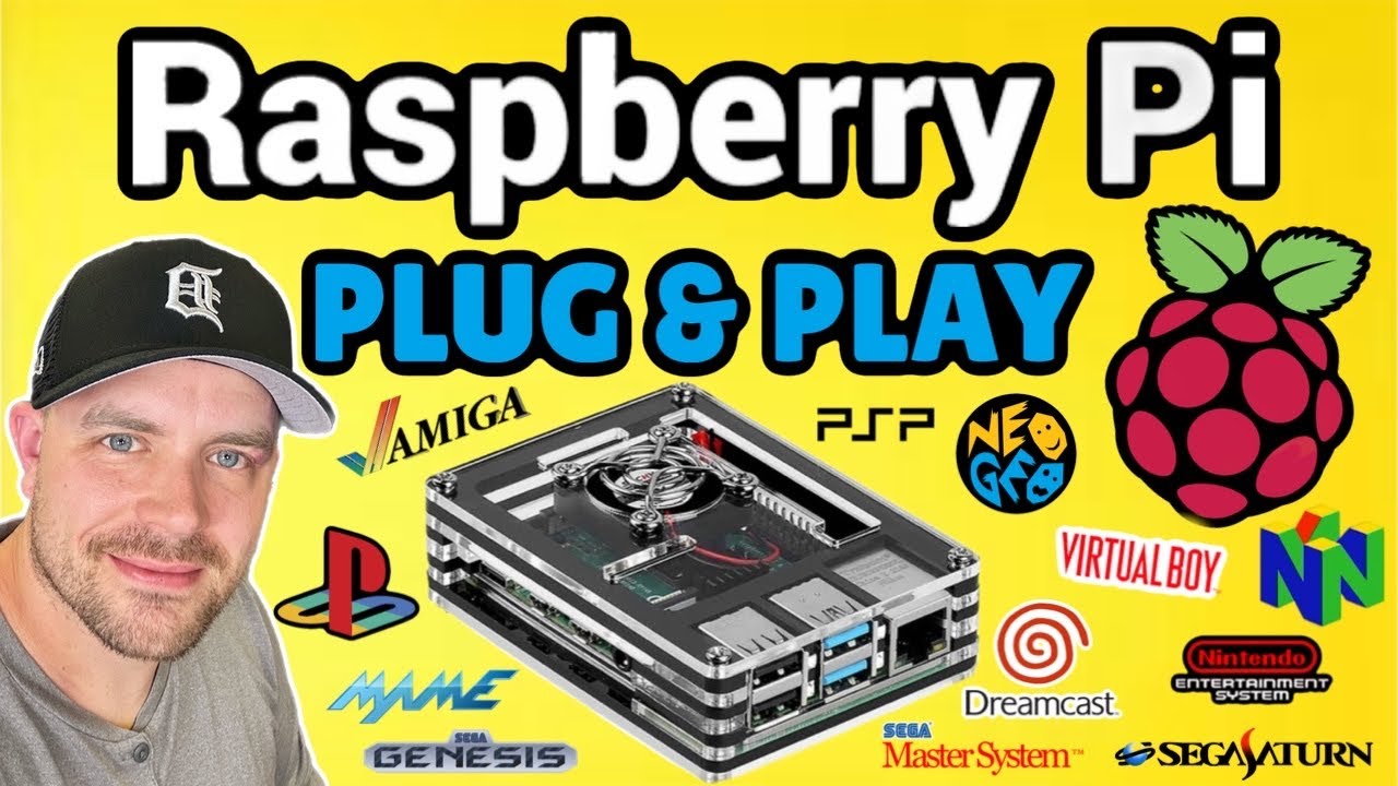 Plug & Play Raspberry Pi Game Console w/ Over 90,000 Games!?