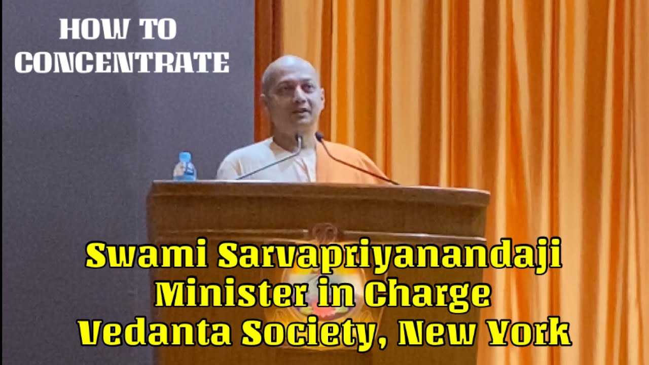 Mesmerising Lecture by Swami Sarvapriyanandaji at Narendrapur