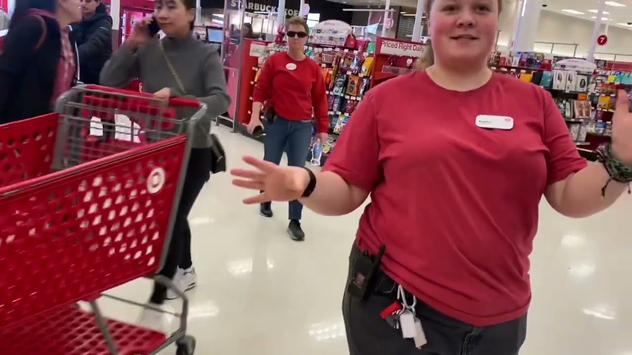 Am I really blind? Watch me navigate and get lost in Target! ￼