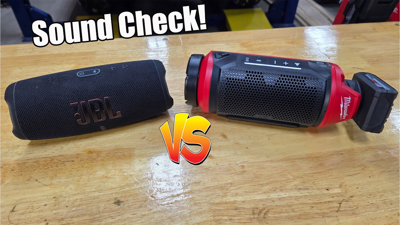 Milwaukee M12 Packout Speaker 2955-20 VS JBL Charge 5
