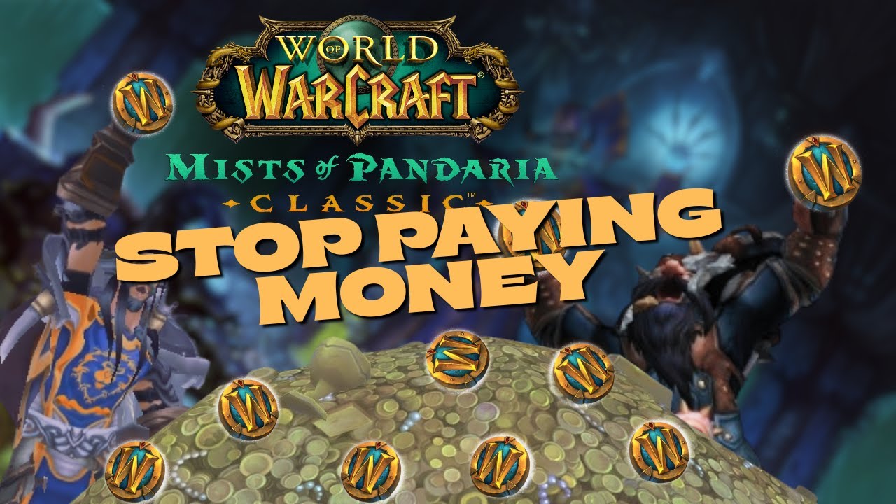 Как больше никогда не платить за WoW (Полное руководство по фарму золота в Mop Classic)
