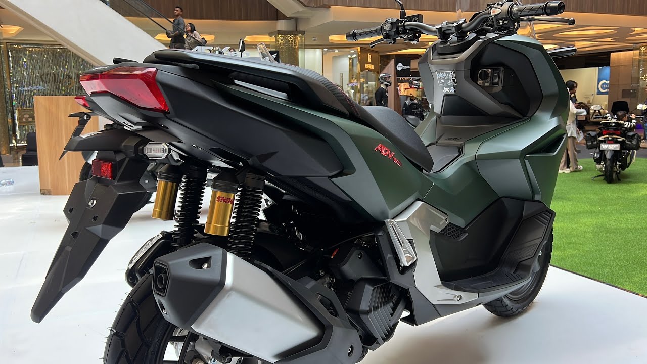 New 2026 Honda ADV160 ABS (Tough Matte Green) - The Ultimate Adventure Bike for Beginners!