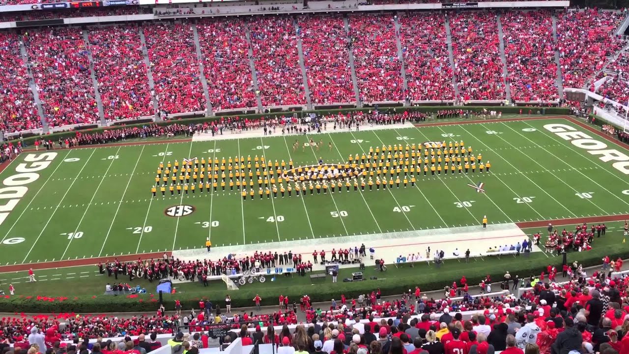 Southern University halftime show vs UGA