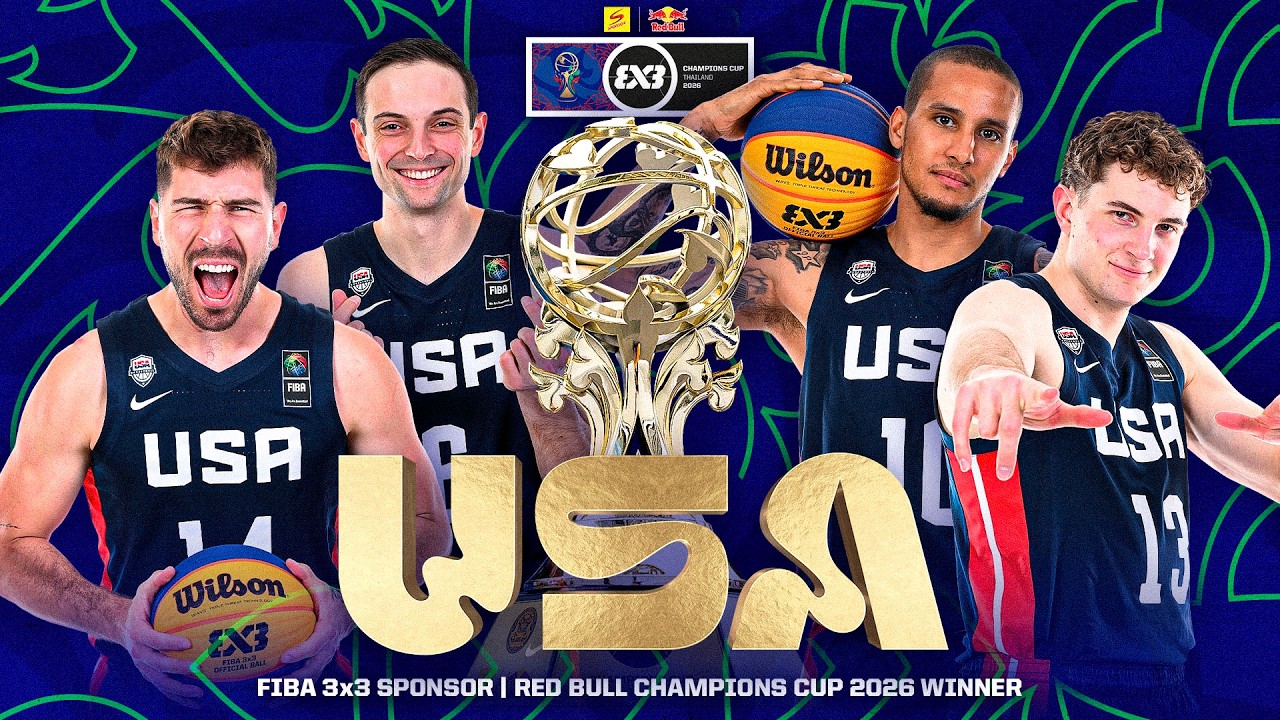США 🇺🇸 | Все лучшие моменты матча | Кубок чемпионов FIBA ​​3x3 Red Bull 2026