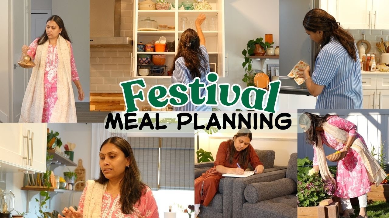Festival Preparation /shopping - Meal planning for Fasting - No onion No Garlic Recipes