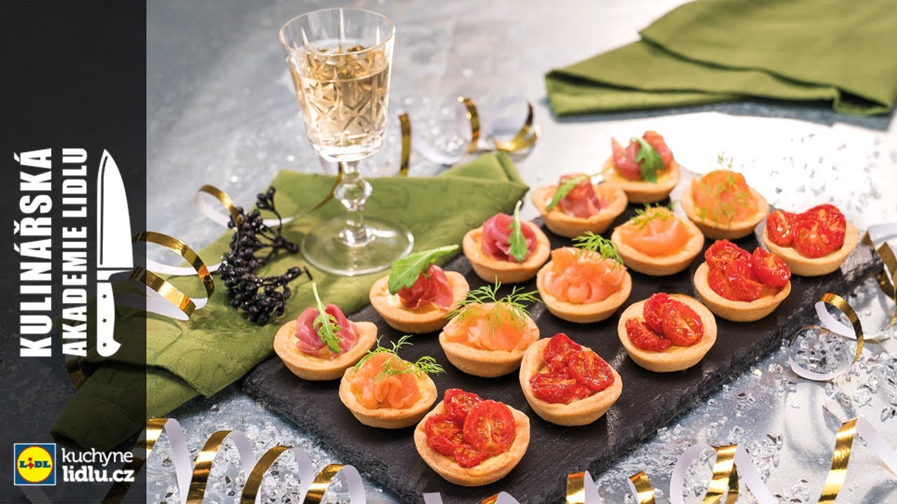 Kanapky – mini quiche - Roman Paulus - Kulinářská Akademie Lidlu